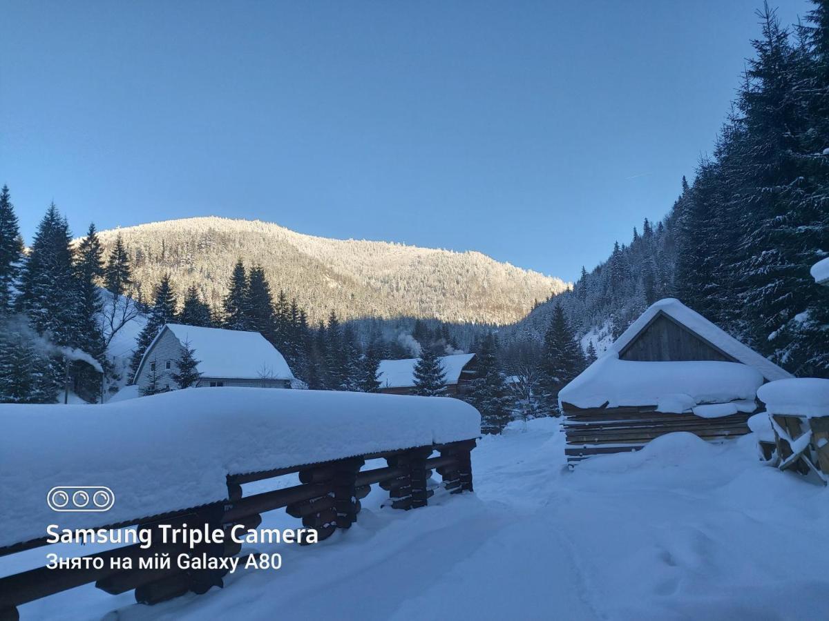 Hotel Berloga-Sinevir Synevyrsʼka Polyana Esterno foto