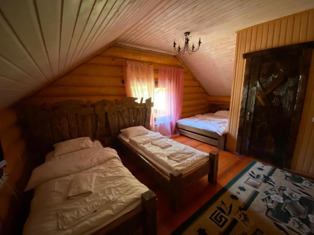 Hotel Berloga-Sinevir Synevyrsʼka Polyana Esterno foto