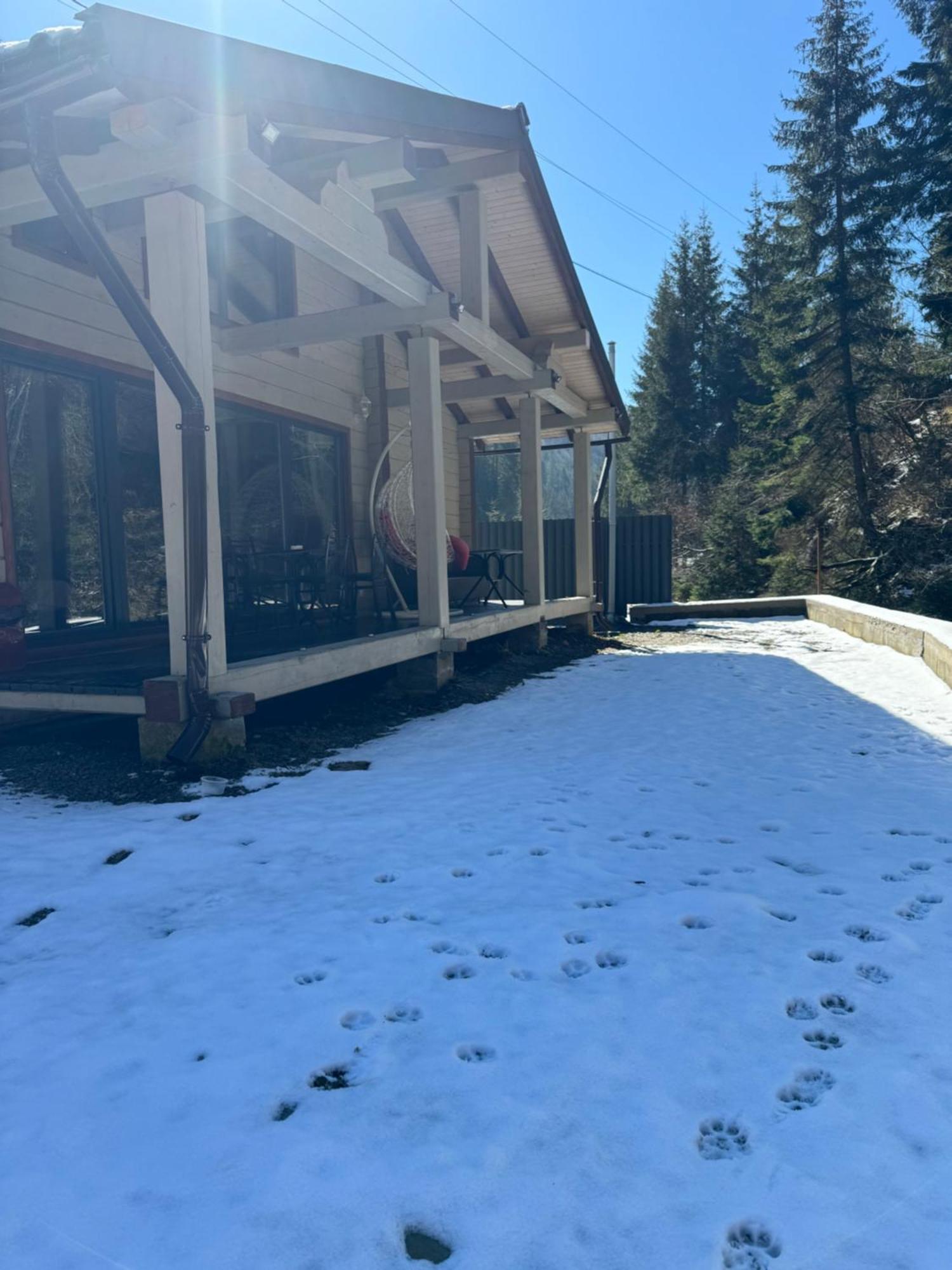 Hotel Berloga-Sinevir Synevyrsʼka Polyana Esterno foto